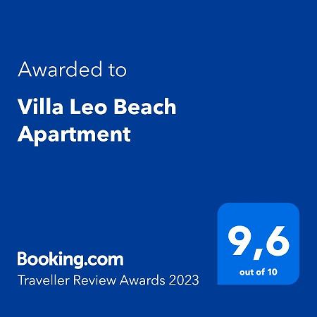 Villa Leo Beach Apartment Podgora Exteriér fotografie